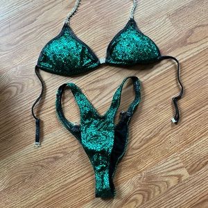 Angel Competition Bikinis figure Suit